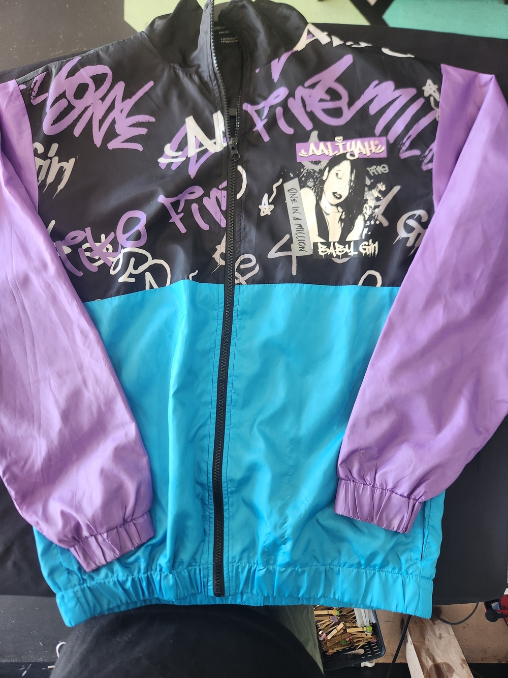 Aaliyah "One In A Million" Windbreaker
